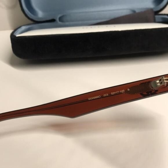 New Authentic Gucci Tortoise Shell Women's Glasses GG0992o 003 - Picture 7 of 10